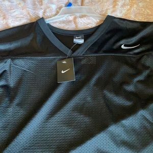 Brand New Black NIKE football Jersey - 2XL